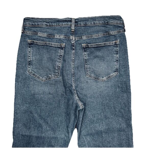 SOLD Universal Thread Mid Rise 80s Slim Jeans 14 (33x27.5) Blue Button Fly Women - Picture 11 of 12